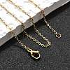 304 Stainless Steel Cable Chains Necklaces X-NJEW-F226-04G-04-4