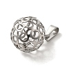Non-Tarnish 304 Stainless Steel Pendants STAS-B053-23P-2