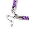 5MM Nylon Twisted Cord Necklace Making FIND-G096-01P-32-2