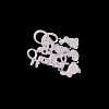 Word Happy Easter Frame Carbon Steel Cutting Dies Stencils LS-DIY-F028-03-2