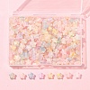 200Pcs Gradient Color Transparent Acrylic Beads MACR-FS0002-03-6