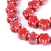 Handmade Porcelain Bead Strands PORC-N011-04G-3