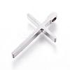 Tarnish Resistant 304 Stainless Steel Pendants STAS-H329-76P-2