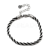 304 Stainless Steel Nylon Cord String Bracelets BJEW-Z124-01P-4
