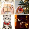 80Pcs Iron Bell Pendants HJEW-YW0001-09-6