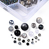 DIY 24 Style Acrylic & Resin Beads Jewelry Making Finding Kit DIY-NB0012-01B-3