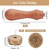 1Pc Brass Stamp Head DIY-OC0008-35A-2