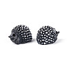 Synthetic Resin Hedgehog Miniature Ornaments AJEW-WH0606-67A-3