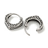 316 Surgical Stainless Steel Hoop Earrings for Women and Men EJEW-D096-20B-AS-2