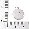Brass Micro Pave Cubic Zirconia Pendants KK-G544-31P-3