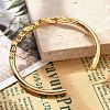 Brass Cuff Bangles for Women BJEW-F482-11G-3
