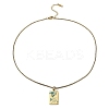 304 Stainless Steel Tarot Pendants Necklaces NJEW-A016-01C-2