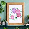 Plastic Reusable Drawing Painting Stencils Templates DIY-WH0172-389-5