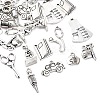 36Pcs 9 Styles Tibetan Style Alloy Pendants TIBE-FP0001-03-1