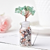 Natural Green Aventurine Chips Tree Decorations PW-WG81217-04-1