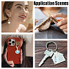 24Pcs Alloy Enamel Pendant Locking Stitch Markers HJEW-HY00116-5