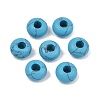 Synthetic Synthetic Turquoise European Beads GG-CBA02C4-06D-1