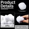 24Pcs Wool Soft Pompom Ball DIY-SC0031-31D-03-3