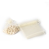 100Pcs Rectangle Organza DIY Craft Drawstring Bags PW-WG69155-36-1