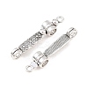 Tibetan Style Alloy Connector Charms PALLOY-A024-16AS-1-2