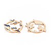 Eco-Friendly Alloy Enamel Pendants LS-ENAM-T011-81A-NR-3
