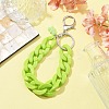 Acrylic Curb Chain Keychain KEYC-JKC00632-05-3