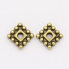 Tibetan Style Alloy Spacer Beads LS-TIBEB-P002-02AB-NR-2