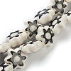 Handmade Porcelain Flower Beads PORC-J008-06-2