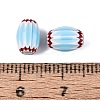 Handmade Millefiori Glass Barrel Beads LS-LA-N002-02D-3