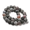 Natural Weathered Agate Beads Strands G-P538-A01-08-3