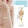 Eco-friendly Brass Micro Pave Clear Cubic Zirconia Pendants KK-BBC0005-17-2