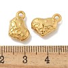 Ion Plating(IP) 304 Stainless Steel Charms STAS-Q334-03G-3