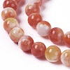 Natural Persian Jade Beads Strands G-E531-C-13-3