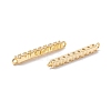 Rack Plating Brass Micro Pave Cubic Zirconia Connestor Charms KK-D073-03G-01-NR-2