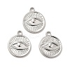Non-Tarnish 304 Stainless Steel Pendants STAS-E176-15P-2
