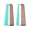 Resin & Walnut Wood Pendants RESI-S389-073A-A03-2