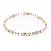 Bohemian Glass Seed Beaded Stretch Bracelets JM4508-26-1