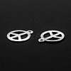 201 Stainless Steel Pendants STAS-O110-05S-2