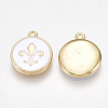 Brass Charms X-KK-S350-007G-2