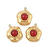 Natural Carnelian(Dyed & Heated) Pendants STAS-P380-20G-01-1