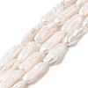 Natural Baroque Pearl Keshi Pearl Beads Strands PEAR-E016-024-1