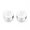 Tarnish Resistant 304 Stainless Steel Beads STAS-I126-02P-S-1