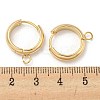201 Stainless Steel Huggie Hoop Earring Findings STAS-P283-01W-G-3