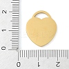 Ion Plating(IP) 304 Stainless Steel Pendants STAS-N090-T857G-01-3