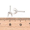 304 Stainless Steel Stud Earring Findings STAS-B091-02B-05P-3