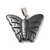 Synthetic Non-Magnetic Hematite Pendants G-E611-02P-1