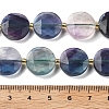 Natural Colorful Fluorite Beads Strands G-C116-A172-03-5
