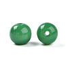 Opaque Solid Color Glass Beads GLAA-N007-8mm-A10-2