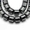 Grade AA Non-magnetic Synthetic Hematite Column Beads Strands G-F161-06E-1