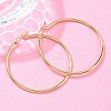 Ion Plating(IP) 304 Stainless Steel Hoop Earrings EJEW-N0016-11G-H-1